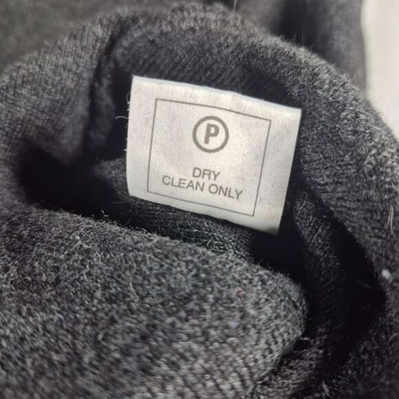 Shirin Guild Sweater Womens OS Gray Wool Drape Jumper Pullover Casual Minimalist - Picture 8 of 9